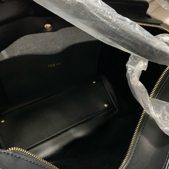 NWT Nine West Jet Set Paisley Tote Crossbody Shoulder Bag - Picture 11 of 12